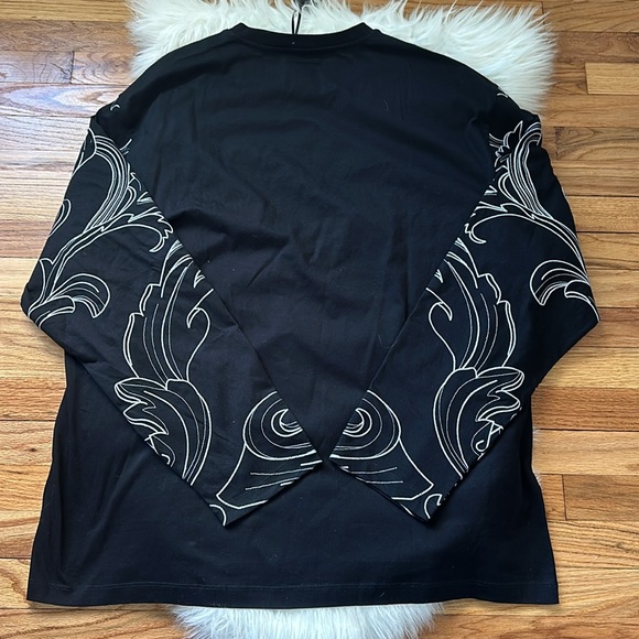 Versace Medusa & Barocco Printed Long Sleeve Shirt - Picture 6 of 6